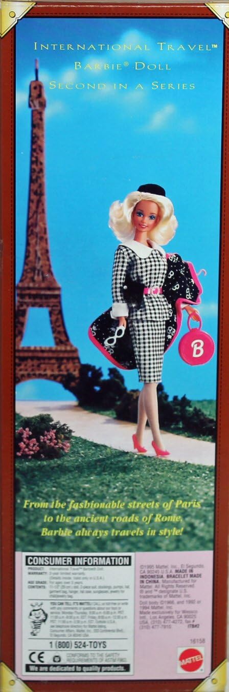 international travel barbie special edition 1995