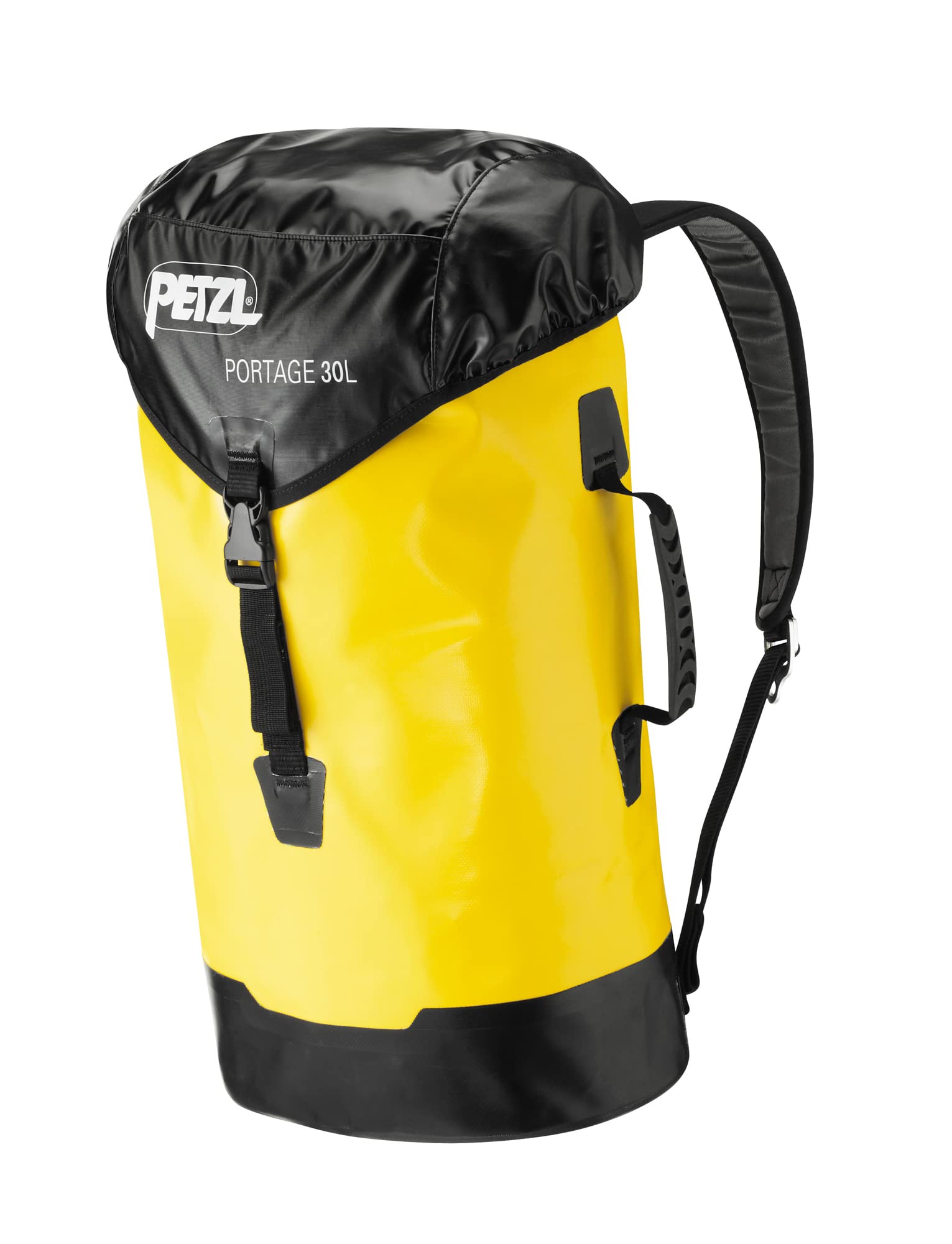 Petzl S43Y 030 PORTAGE Durable Bag, 30 L, Yellow/Black