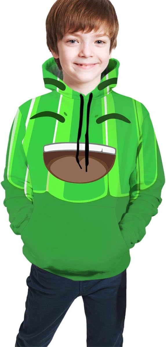 KSAE202 Kid's `1 Jelly YT- YouTube Hoodie Sweatshirts Fitness Pullover