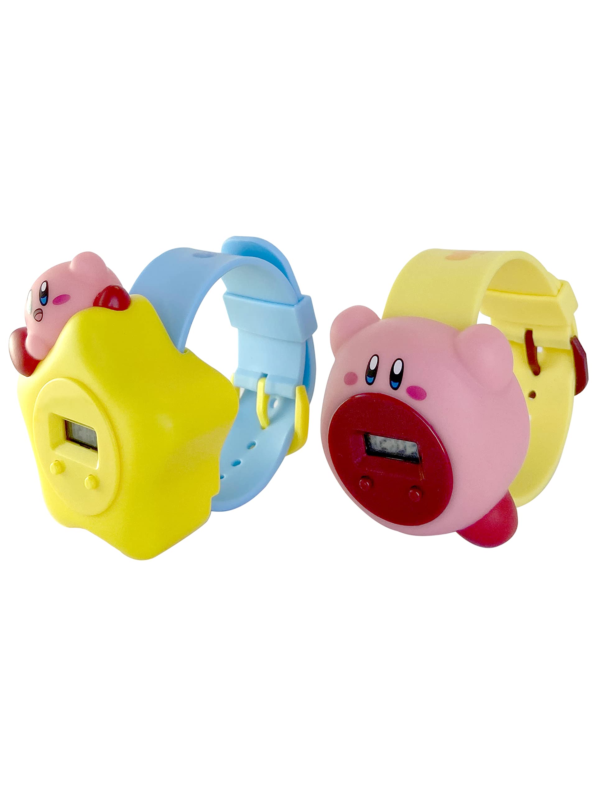 Kirby Digital Wrist Watch Blind Box - 1 of 5 Different Colorful, Fun and Exciting Designs with LCD Display - Authentic Japanese Design