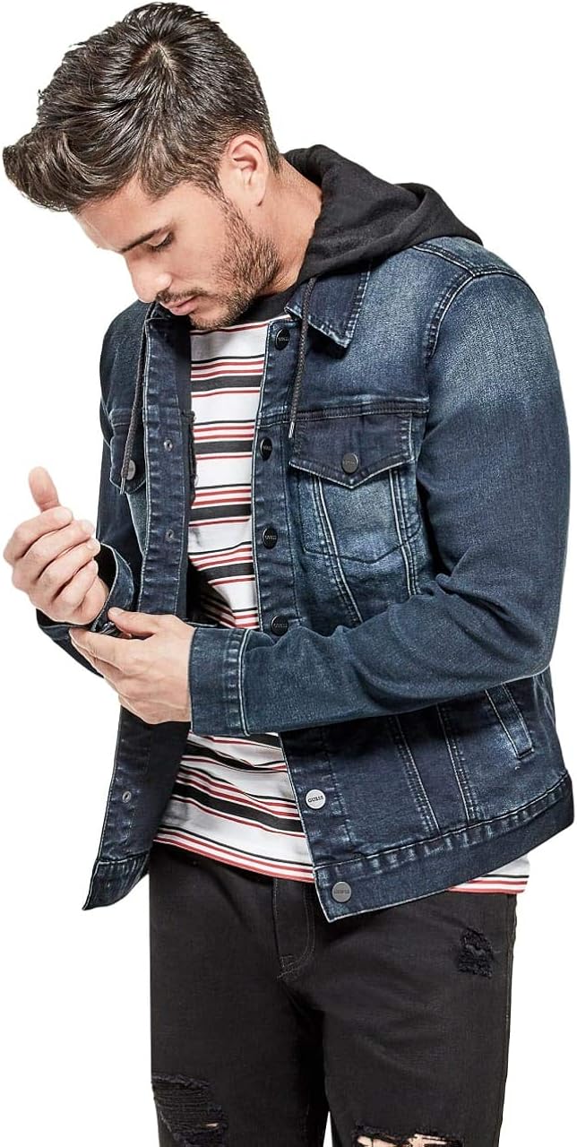 guess factory men's jackets