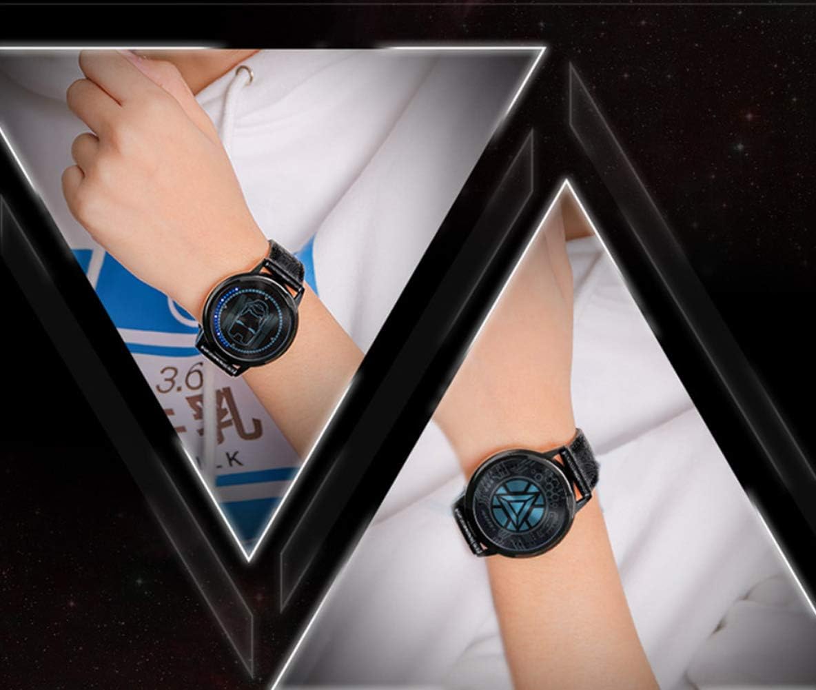 Amazon Co Jp Jks トニー スターク コスプレ 腕時計 Tony Stark Led ウォッチ ファション 発光 アイアンマン デジタルタッチスクリーンウォッチ グッズ 道具 小物 クリスマス ハロウィン イベント 大人 学生 プレゼント ホビー