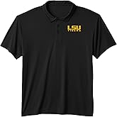 LSU Tigers Bold Logo Officially Licensed Performance Polo Shirt