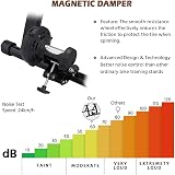 Yaheetech Bike Trainer Stand Indoor Turbo Trainer Magnetic Resistance Foldable view 7