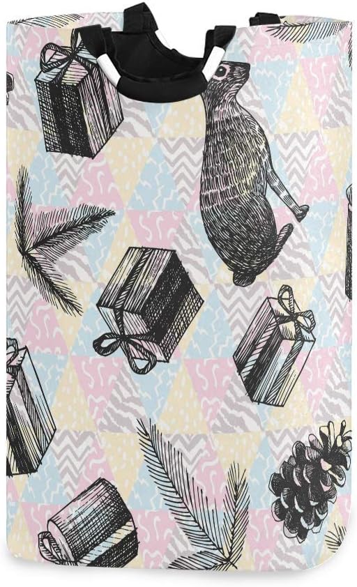 N\A Cesta de lavandería de Regalo y Conejo Cesta de lavandería de Tela