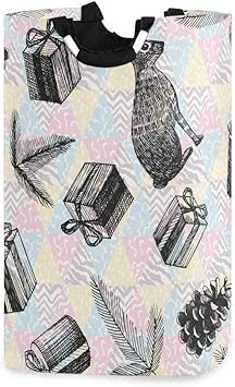 N\A Cesta de lavandería de Regalo y Conejo Cesta de lavandería de Tela