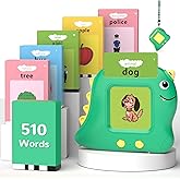 Alotwan Toddler Toys Talking Flash Cards with 510 Sight Words, Montessori Learning Toys for Toddler 1-3 2-4, Autism Sensory Speech Therapy for Boys Girls 2 3 4 5 6 Year Old Kids Gifts