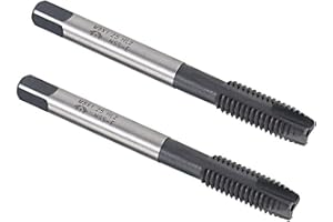 Boxonly Spiral Point Threading Tap for Thread Repair H2 Tolerance High Speed Steel TICN Coated Round Shank with Square End Me