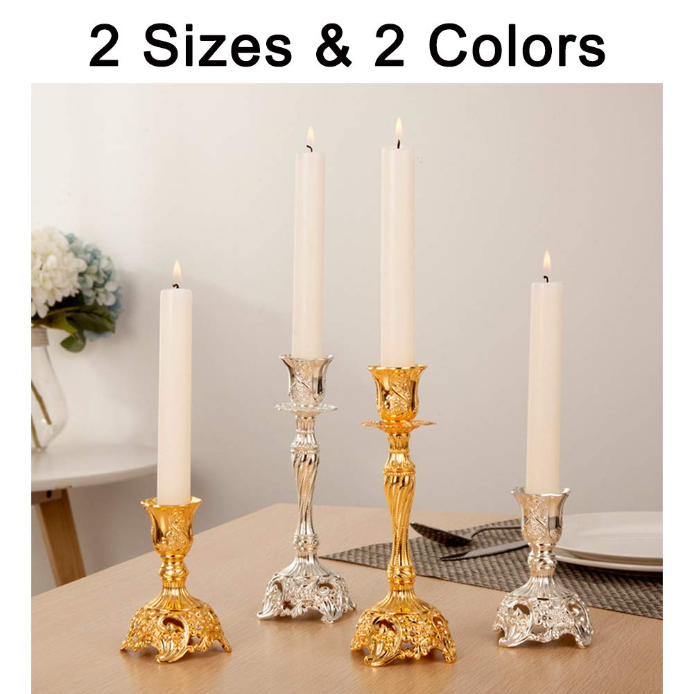Couronne De L'Avent Moderne En Métal Doré - Diamètre 30 Cm, Hauteur 10 Cm, 4 Supports Bougies (Ø 8 Cm) | Avec Bol Central Pour Décorations | Décoration De Table De Noël - 12