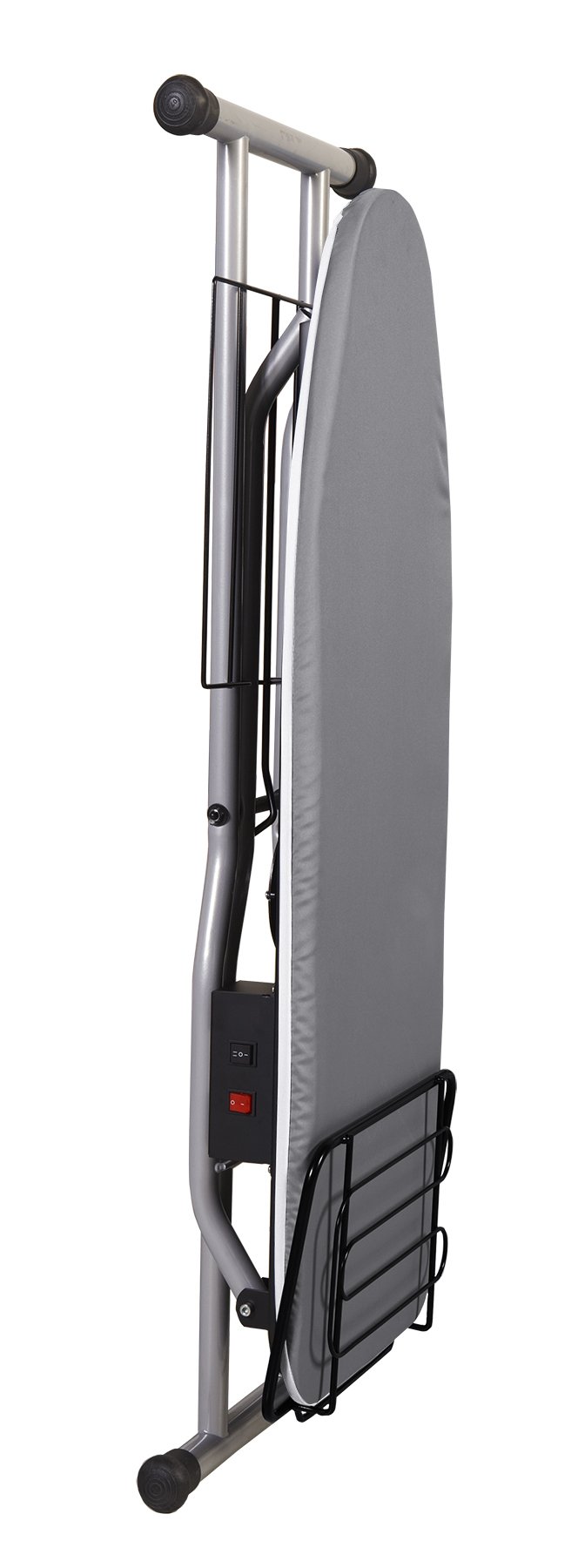Reliable The Board 500VB Home Vacuum and Up-Air Pressing Table Ironing Board, Height Adjustable, Quick-Dry Textured Polyester Cover, Laundry Rack, Tube Frame Construction, Heated Surface, Quick Fold