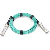 ipolex 10G SFP+ AOC - 10GBASE Active Optical Cable, OM3 MMF Direct-Attach Fiber Cable with SFP+ Transceivers, for Cisco SFP-10G-AOC5M, Ubiquiti UniFi, Mikrotik, D-Link, Supermicro, Netgear, 5m(16ft)