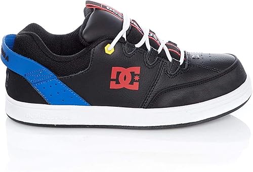 dc black leather shoes