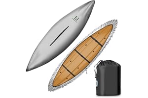 LI LIBZAKI LIBZAKI Kayak Cover Accessories/Canoe Cover, Upgraded Thickened Waterproof & UV Protection SUP Paddle Boards Cover for Indoor/Outdoor Storage，Fits 9ft-18ft Kayaks 3 Colors