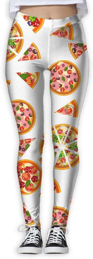 pizza workout leggings
