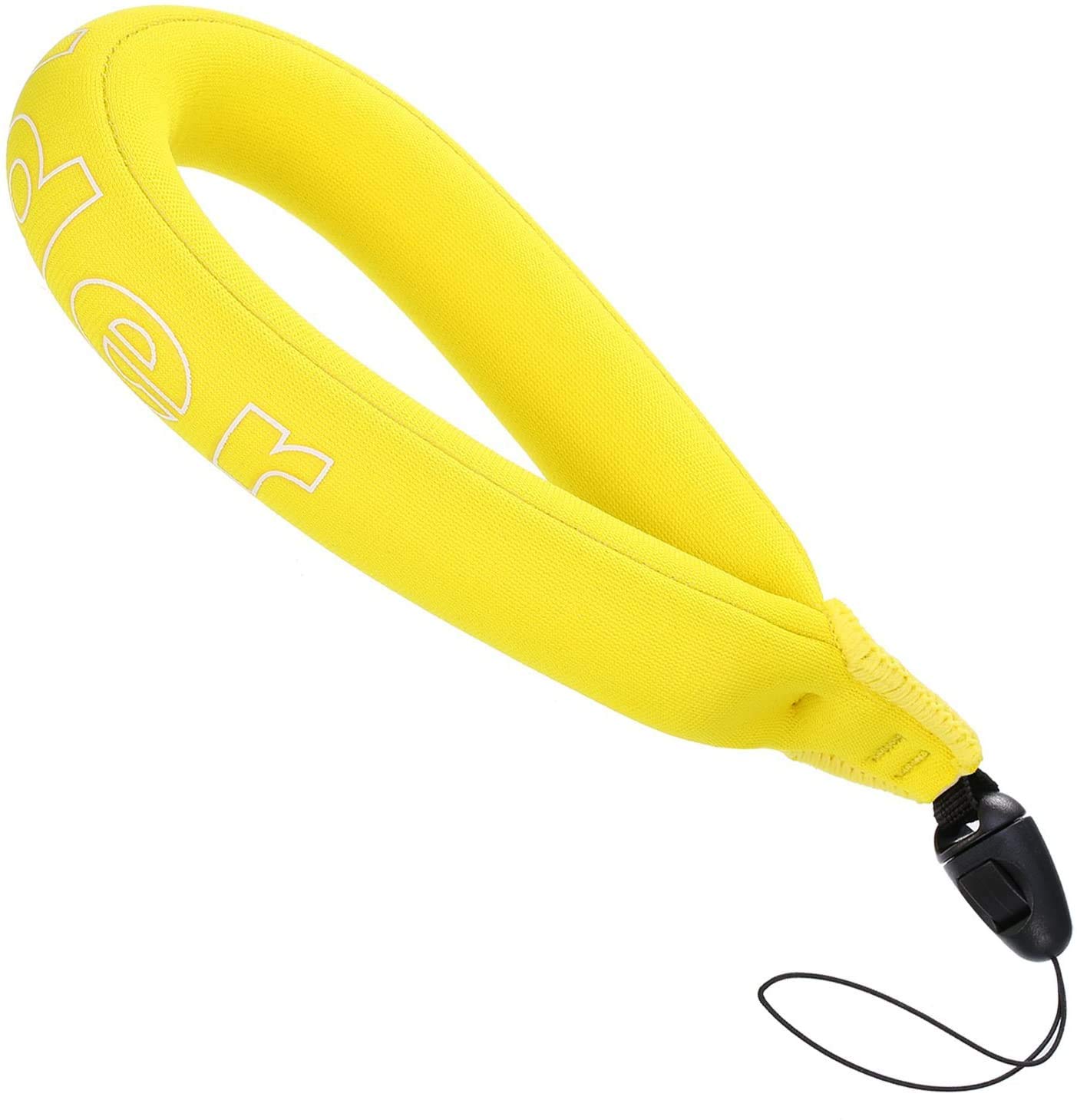 Floating Wrist Strap Neoprene, Yellow, Canon Wrist Strap for Underwater Camera, Camera Accessory