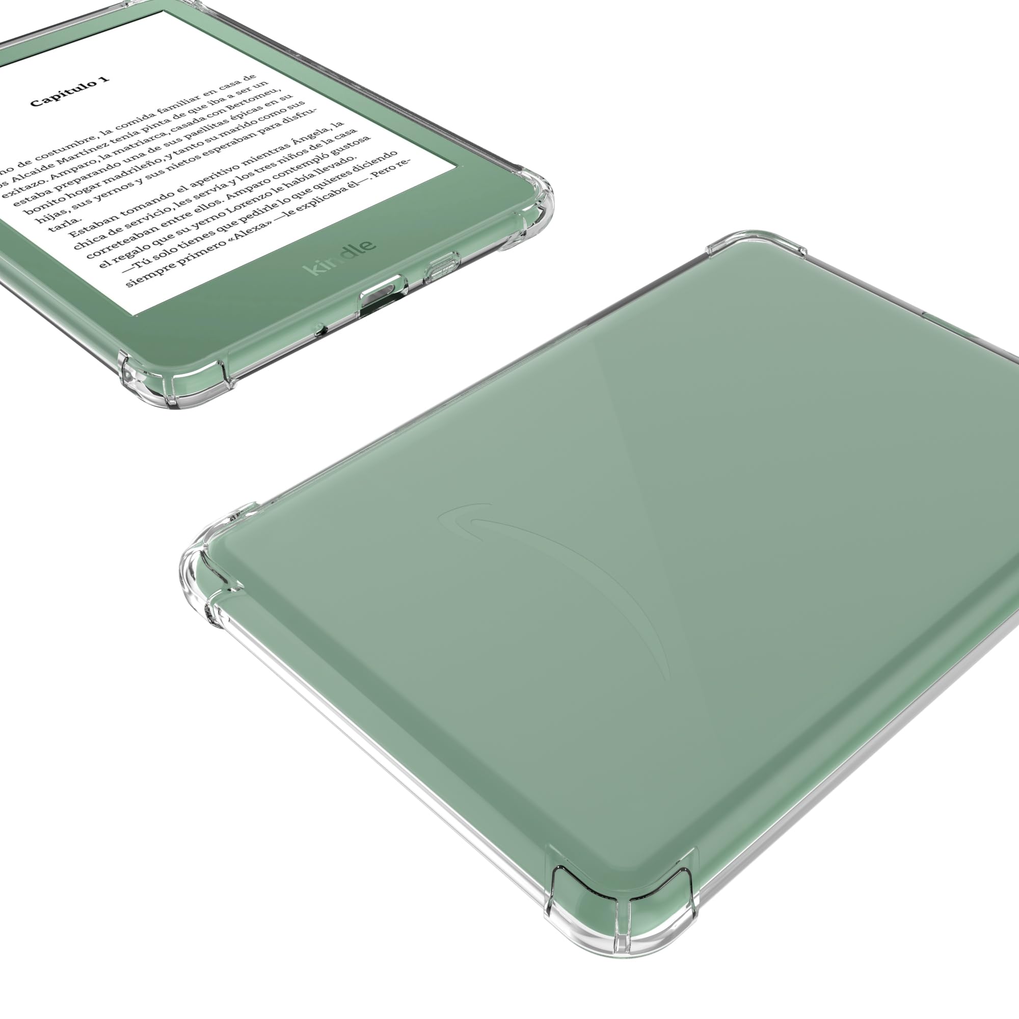 Clear Case for 6.0 inch Kindle Basic 11th Generation 2024 & 2022 Release 6