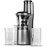 nutribullet Slow Juicer, Slow Masticating Juicer Machine, Easy to Clean, Quiet Motor & Reverse Function, BPA-Free, Cold Press
