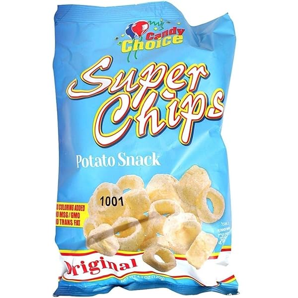 CANDY CHOICE ORIGINAL RINGS SUPER CHIPS, .75 0Z