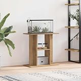 vidaXL Aquarium Stand Artisan Oak Engineered Wood 60x30x60 cm view 2