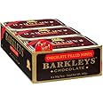 Barkleys Chocolate Breath Mints -Strong Peppermint Flavor- Chocolate Candy, Dry Mouth Mints, Breath Freshener, After Dinner Mints In Reusable Classic Travel Tins -Chocolate Mints, Vegan, 6 Pack - 50 Count Each