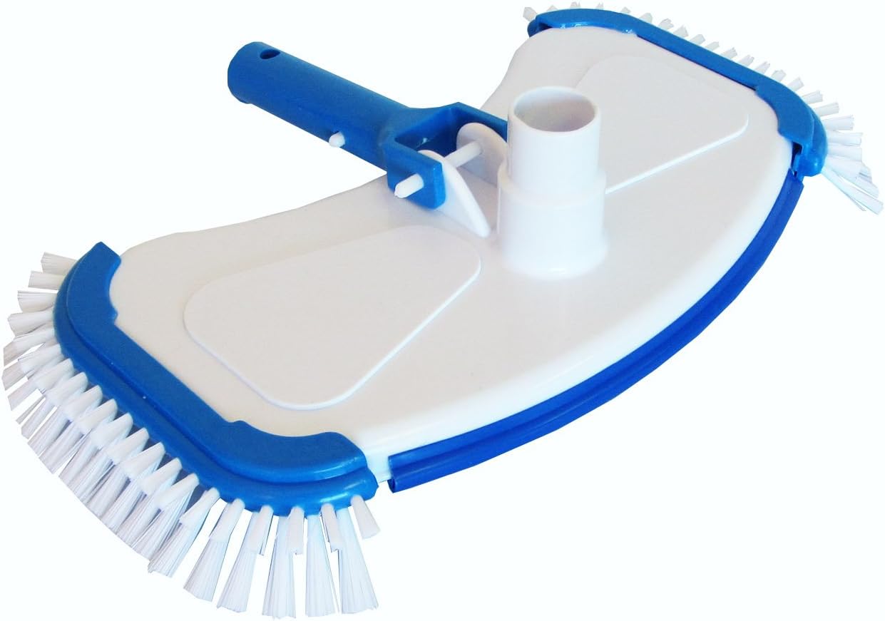 Large Weighted ABS Vacuum Head for Swimming Pools with Side Brushes