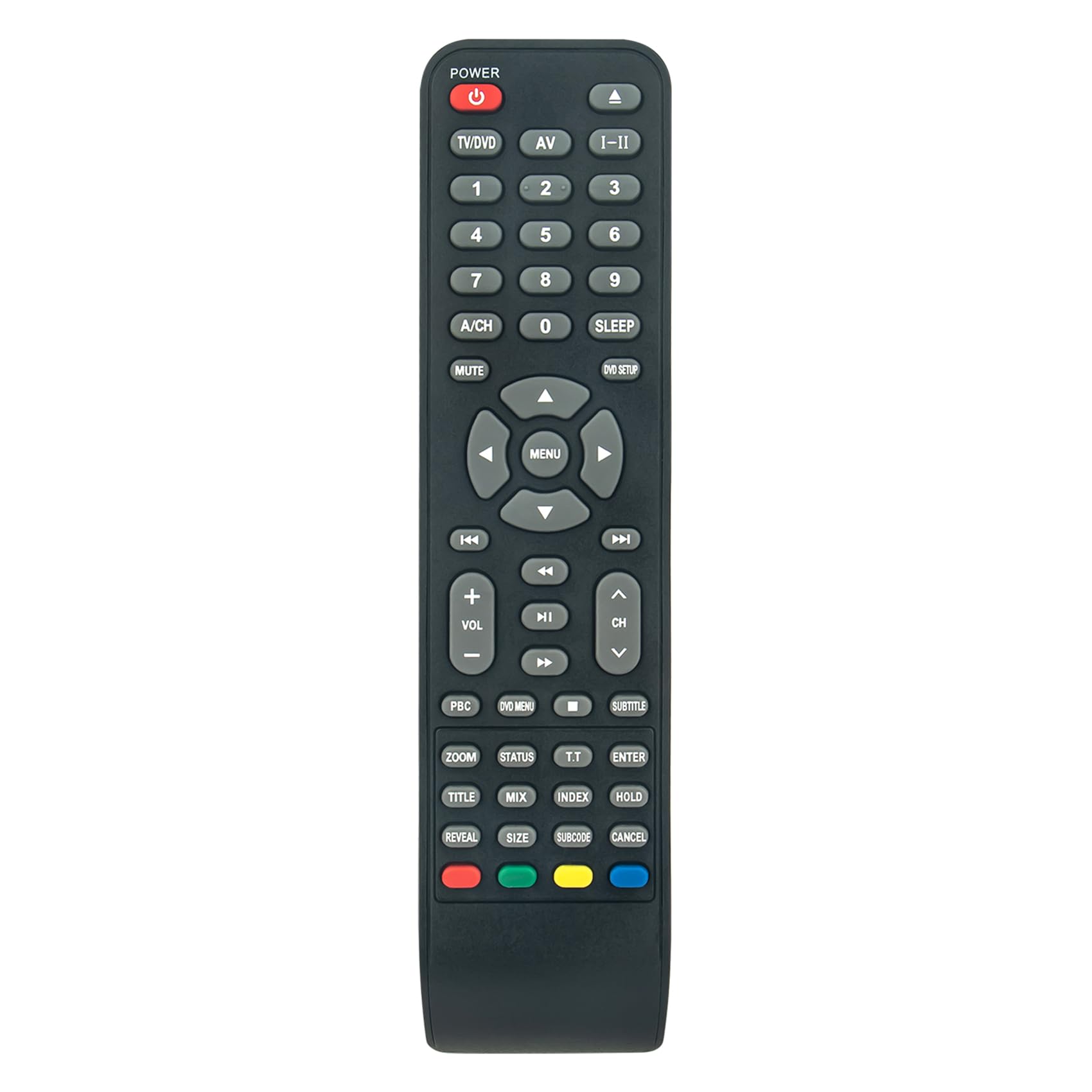 AULCMEET Remote Control Replace fit for BUSH KENMARK TV LVD158 LCD15DVD014 RC1145308/00 RM-KP11 LVD-158 LCD-15-DVD-014