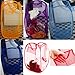 HuntGold Pop-up Foldable Hollow Net Mesh Clothes Laundry Basket Storage Bag Hamper Pounch(random color)
