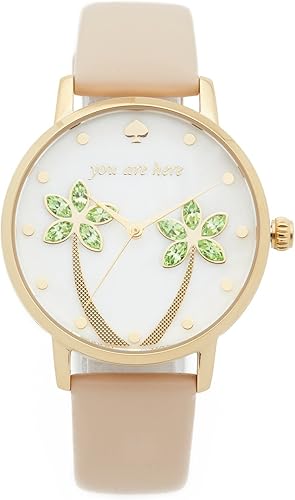 Amazon Com Kate Spade New York Women S You Are Here Metro Watch Gold Tan One Size Watches