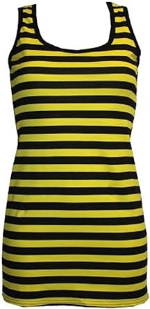 yellow and black women's clothing
