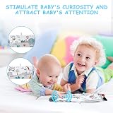 Vicloon Soft Toys Baby Cloth Book 3D Animals Crinkle Sensory Lion view 3