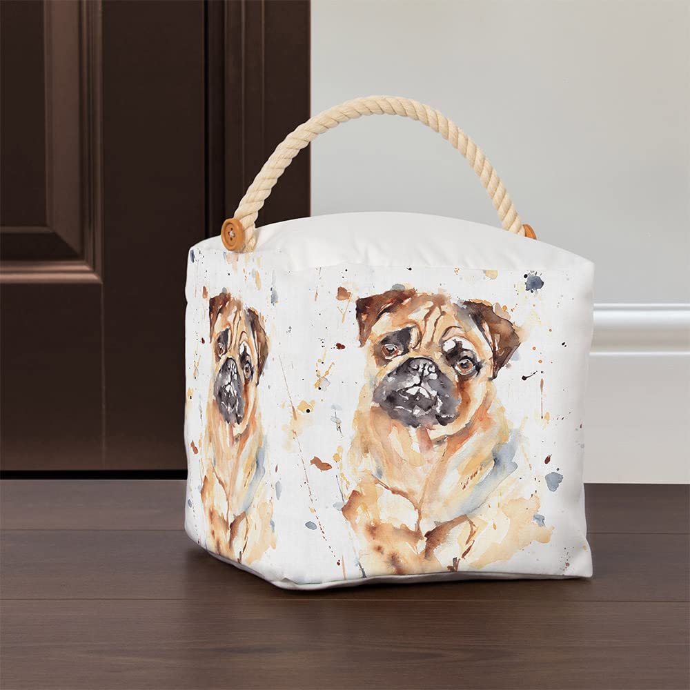 The Leonardo Collection LP48757 Pug Design Doorstop | Multi-color Accessory