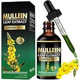 ANKUY Mullein Drops for Lungs - Lung Cleanse,Powerful Mullein for Immune Support,Detox & Respiratory Support,Mullein Leaf Extract for Lungs,Herbal Supplements - 2 Fl Oz