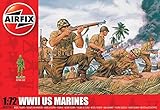 Airfix A01716 1:72 Scale WWII US Marines Figures Classic Kit Series 1