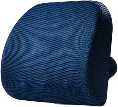 Amazon Com Lumbar Support Back Cushion With Bamboo Charcoal Mesh