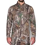 Under Armour Men's Storm Icon Camo 1/4 Zip, Realtree Ap-Xtra/Bayou, X-Large