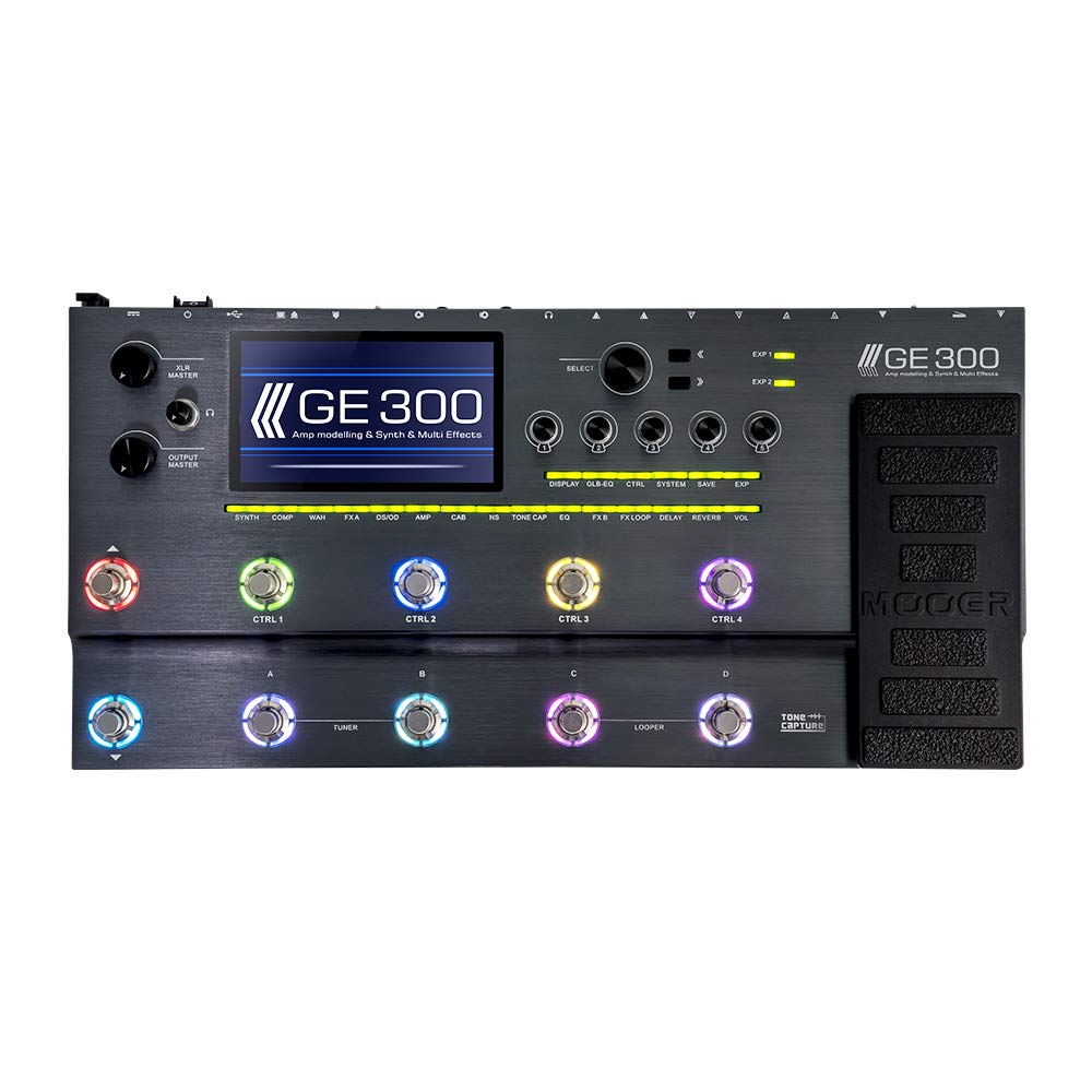 MOOER GE300 Amp Modelling, Multi Effects, Guitar