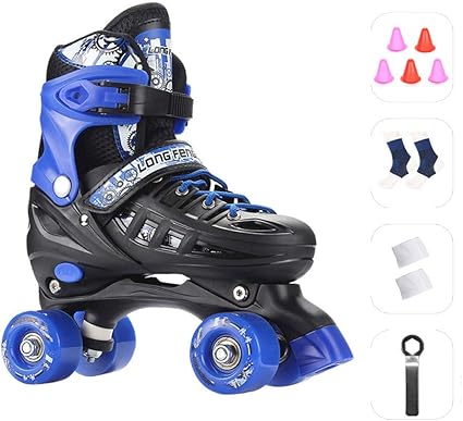 Amazon Com Apenchren Roller Skates For Men And Woman 4 Wheels