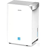 AEOCKY 5500 Sq.Ft Energy Star Version 6.0 Dehumidifier for Home | 105 Pint/D Dehumidifier with Drain Hose for Commercial and Industrial Large Room, Basement, Warehouse, Home, Whole House
