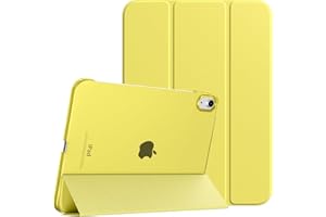 for iPad 11th Generation 11 Inch (A16) / 10th Generation 10.9 Inch Case - Slim Stand Hard PC Translucent Back Cover with Auto