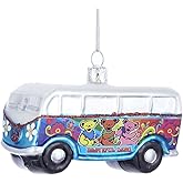 Kurt Adler Glass Grateful Dead Ornament, 4-Inch