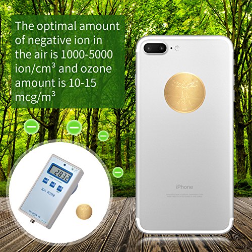 Goodlee EMF Protection Cell Phone Anti Radiation Protector Sticker, Negative Ions EMF Blocker for Mobile Phones,Laptop and All Electronic Devices