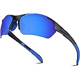 Polarized Sports Sunglasses for Men Women Youth Baseball Running Cycling Driving Fishing Tennis Golf Motor TAC UV400 TR90