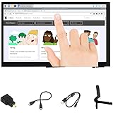 Ingcool 7 inch HDMI LCD 1024x600 Resolution Capacitive Touch Screen IPS Display Module Compatible with Raspberry Pi 4 3 2 1 B