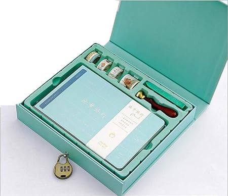 Amazon Viamn 日記帳 鍵付き 3年 手帳 もう五つおまけ ロック日記 システム手帳19 書きやすい 秘密ノート 防水 おしゃれ 多機能 高級感 携帯便利 シンプル クリエイティブ 入学 就職祝い 備忘録 旅行セット 学生 男女兼用 誕生日 プレゼント 贈り物 ハンドアカウン