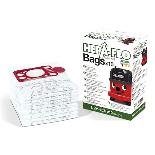 Numatic Numatic Henry Cleaner Bags - 1 Box (Pack of 10), White