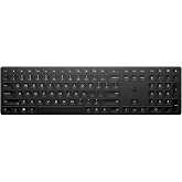 HP 450 Programmable Wireless Keyboard - Wireless Connectivity - RF - 32.81 ft - 2.40 GHz - 19 Hot Key(s) - Mute, Dictation, Emoji Hot Key(s) - English (Canada) - PC - Plunger Keyswitch - AAA Battery S