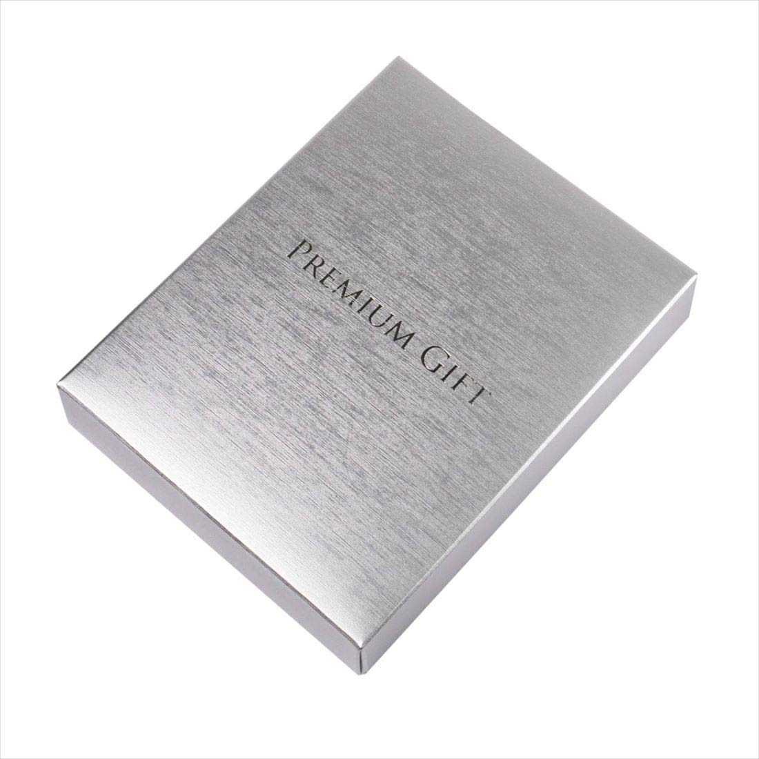 Zippo Lighter #200 Gift Box Set (Small Oil and Stones), #200 Chrome Plated