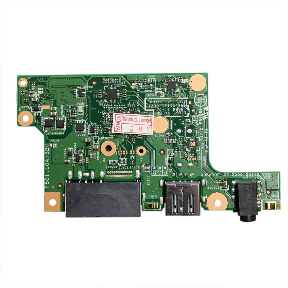 ZAHARA DC JACK POWER AUDIO USB I/O BOARD For Lenovo ThinkPad Yoga 14 20DM ThinkPad Yoga 14 20DN 00HN612 00UP308