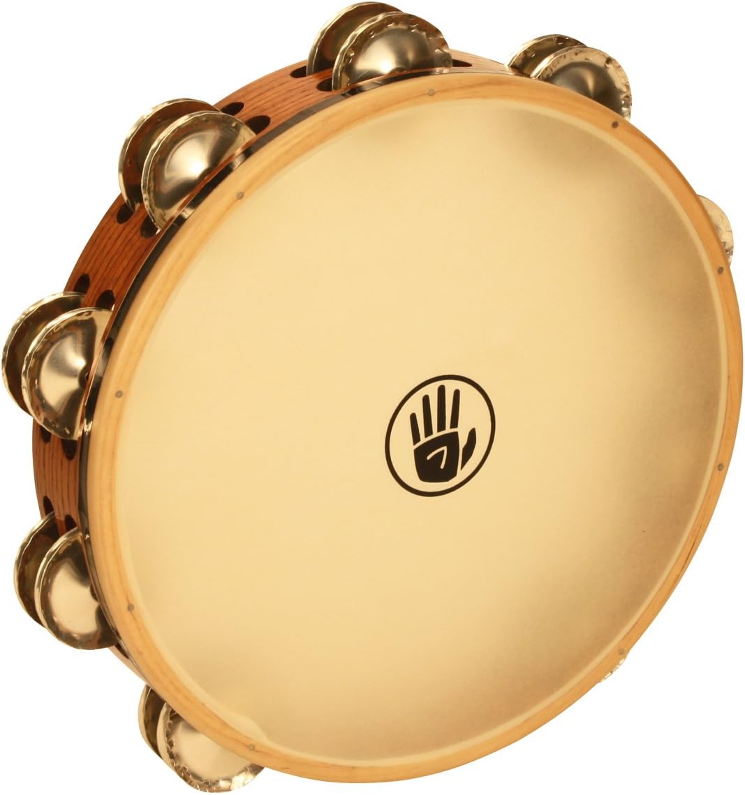 Black SwampBSTD3 10-Inch Sound Art Tambourine, Double Row