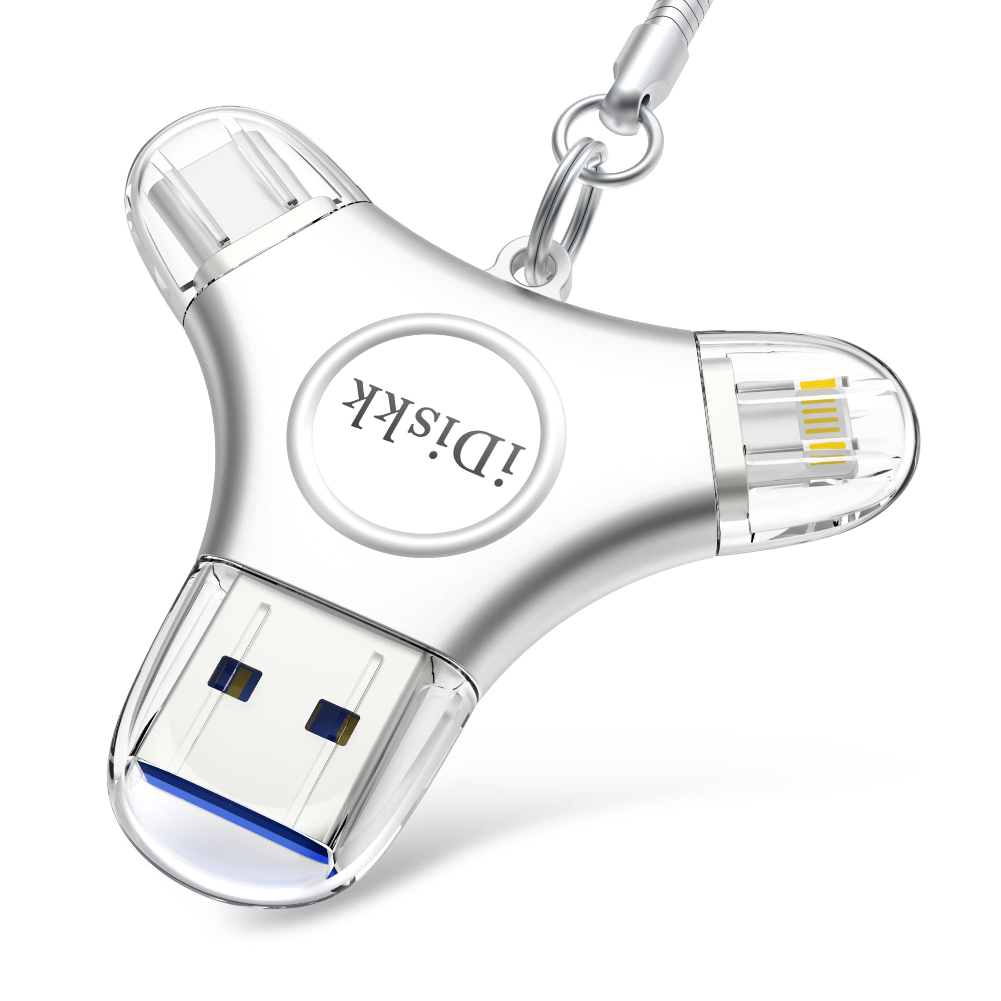 iDiskk 256GB App-le Certified Flash Drive Photo